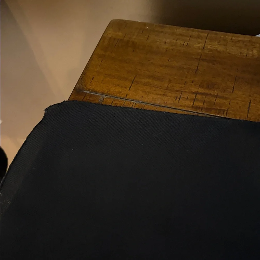 Black Table Runner